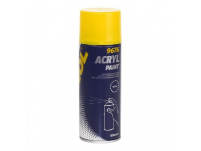 MANNOL 9676 Acryl Paint Silver 450ml