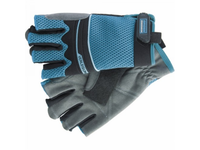 Перчатки комбинированные облегченные, открытые пальцы AKTIV, L// GROSS