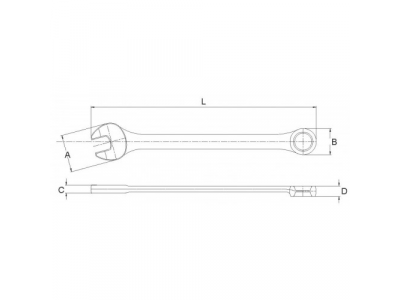Ключ комбинированный 9 мм