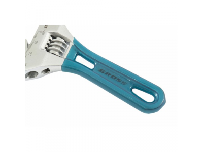 Ключ разводной, 200 мм,CrV, укороченная ручка //GROSS