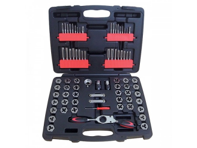 Набор метчиков и плашек SK-5 M3-M12, кейс, 75 предметов