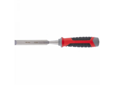 Долото-стамеска 16 мм, 60 CrV, трехкомпонентная обрезиненная рукоятка MATRIX