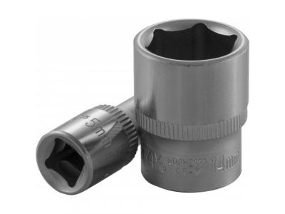 Головка торцевая 1/4"DR, 4,5 мм, S04H21045 JONNESWAY