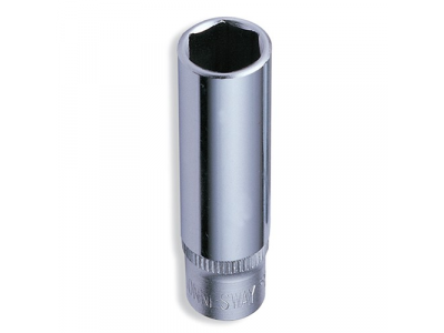 Головка торцевая глубокая 1/4"DR, 12 мм, S04HD2112 JONNESWAY