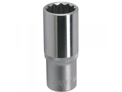 Головка торцевая глубокая 12-гранная 1/2"DR 8 мм., S04HD4708 JONNESWAY