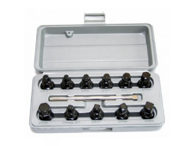 Комплект для откручивания масляных пробок, 12 предметов, AI030002 JONNESWAY