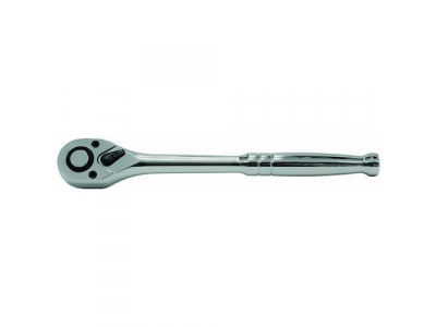 Рукоятка трещоточная 1/2"DR, металлическая ручка 72 зубца, Ombra 281201