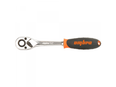 Рукоятка трещоточная 1/2"DR 72 зубца, Ombra 281202