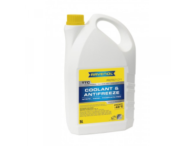 Антифриз готовый к прим. жёлтый RAVENOL TTC Traditional Technology Coolant Premix ( 5л)