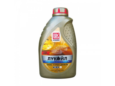 Моторное масло ЛУКОЙЛ Люкс Турбо Дизель 10W40 CF, 1л
