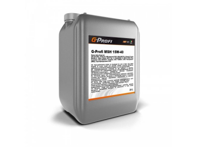 Моторное масло G-Profi MSH 15W40, 20л
