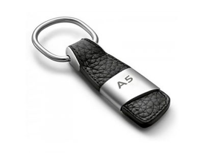 Брелок Audi A5 Key ring leather, артикул 3181400205