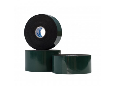 Лента клейкая двухсторонняя зеленая (20 мм х 5 м)