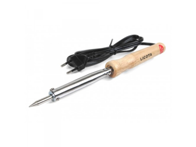 Паяльник с деревянной ручкой, 80 Вт, 220 В